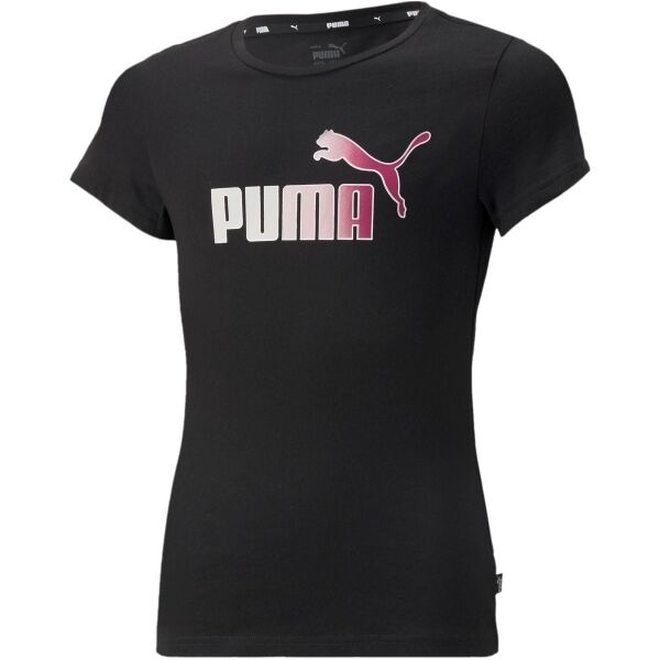 Puma ESS+BLEACH LOGO TEE Dívčí triko