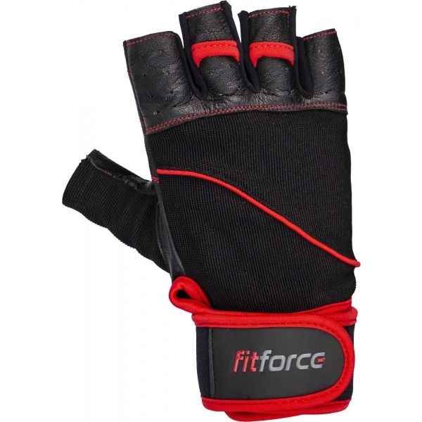 Fitforce FERAL Kožené fitness rukavice