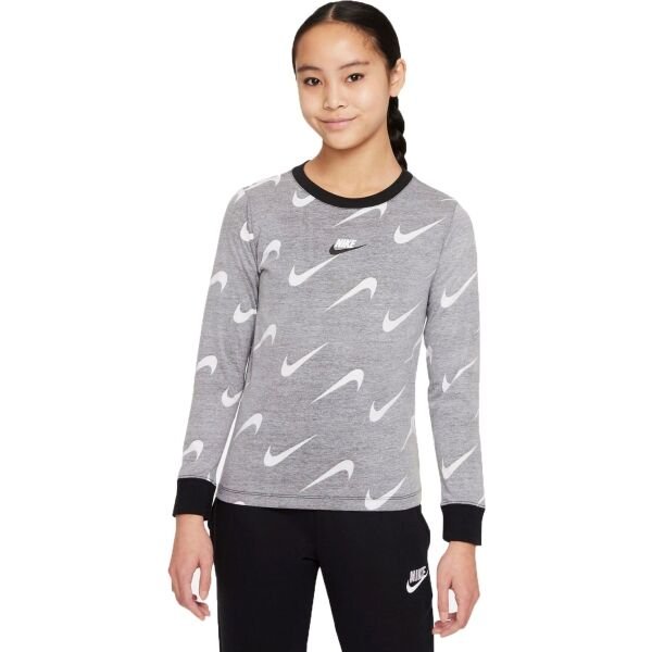 Nike SPORTSWEAR Dívčí triko s dlouhým