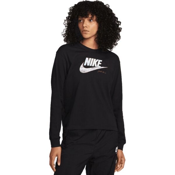 Nike NSW TEE OC 1 LS BOXY Dámské tričko s dlouhým rukávem