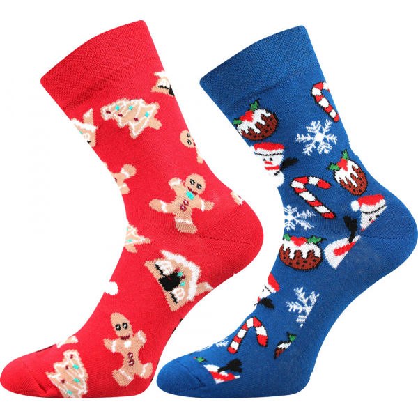 Lonka CHRISTMAS SNOWMAN 2P Ponožky