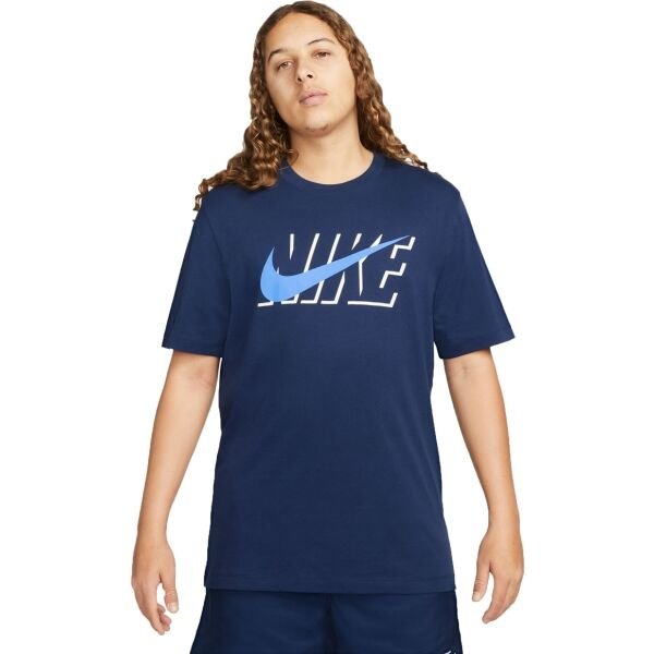 Nike SPORTSWEAR SWOOSH BLOCK Pánské tričko