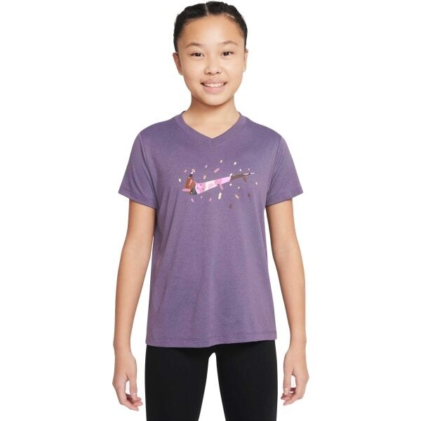 Nike DRI-FIT ESSENTIAL+ Dívčí tričko
